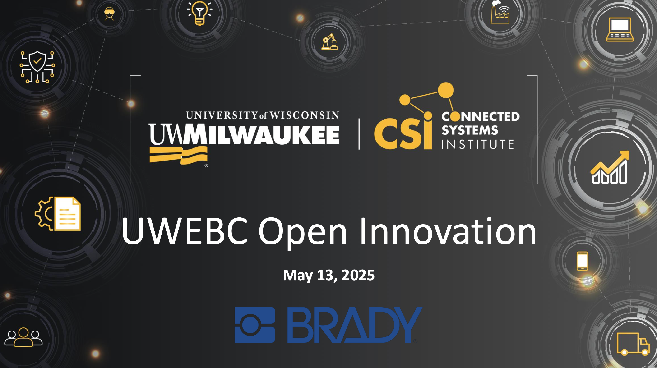 5. Brady Corp and UW Milwaukee CSI Presentation Slides: Open Innovation thumbnail